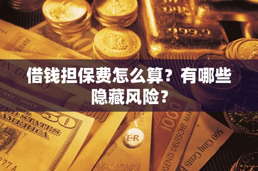 济南借钱担保费怎么算？有哪些隐藏风险？