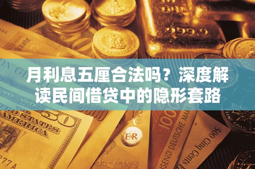济南月利息五厘合法吗？深度解读民间借贷中的隐形套路