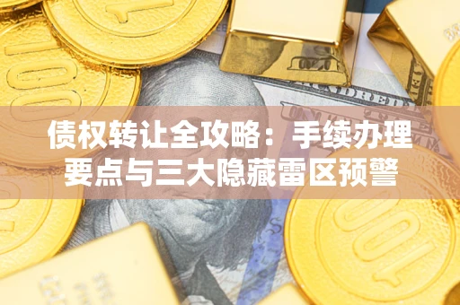 济南债权转让全攻略：手续办理要点与三大隐藏雷区预警